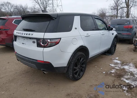 2017 Land Rover Discovery Sport Hse z USA, uszkodzony, nr VIN SALCR2BG9HH696677
